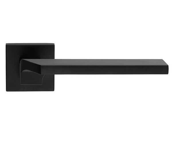 GIRO ZINCRAL rankenos rinkinys su rozetėmis 024 grt.BAC, matinės juodos spalvos