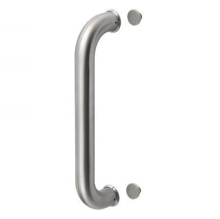 Pull handle 32x800mm, single-sided with connecting bolt, stainless steel