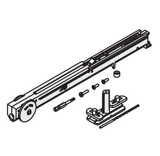 Soft closing mechanism SoftMove 120 for HAWA Junior 120