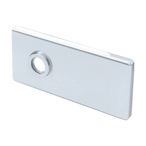 Stačiakampių spynos D68XWTP00 dangtelių komplektas 681W01 BAC, RAL9016 balta (095)