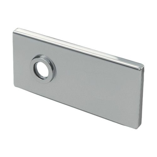 Stačiakampių spynos D68XWTP00 dangtelių komplektas 681W01 BAC, anoduota sidabro spalva (002)