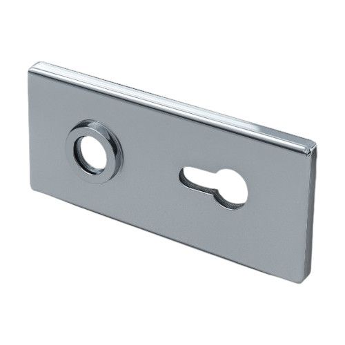 Stačiakampių spynos D68XW00 dangtelių komplektas 681WSC PZ, poliruotas chromuotas (014)]