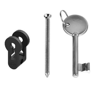 PZ to BB adapter + 1 key, nylon