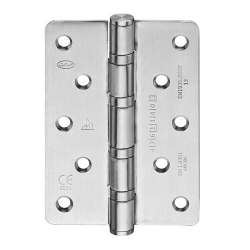 Universal hinge, 90x125mm, stainless steel