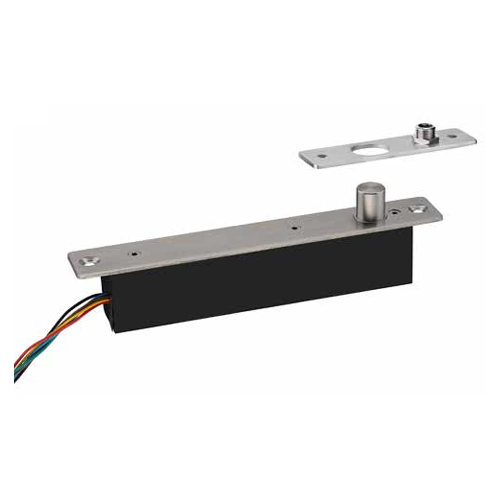 Electric lock with bolt, stainless steel, 12V DC, 1000 kg