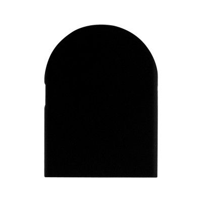 INVISACTA 3D concealed hinge cover, black (4 pcs. required per hinge)