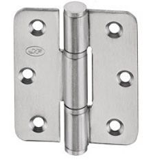 Door hinge, 75x65, st.steel AISI 201 ECO