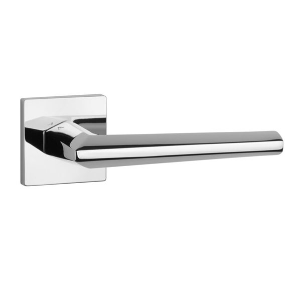 AS JASMINA BAC handle set with square roses, chrome-plated, polished