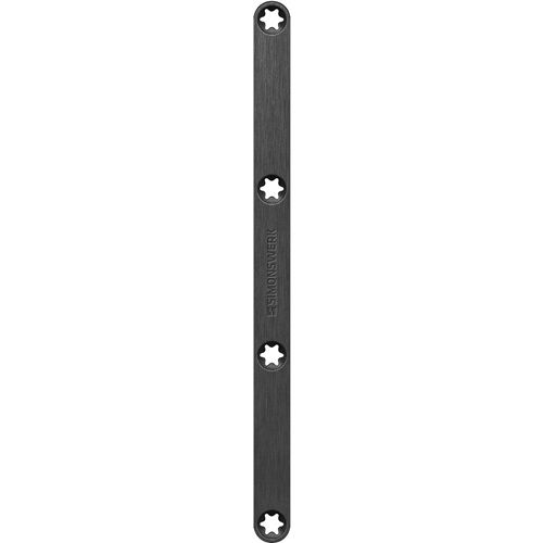 Door magnet strike plate KC50/H for wooden doors, black RAL9005