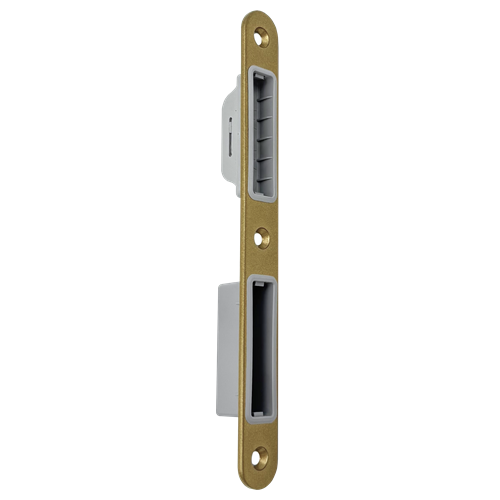 116-200-20 strike plate for magnetic lock, brass tone painted