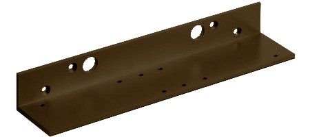 Lintel casing bracket for door closer TS 2000 NV, dark brown