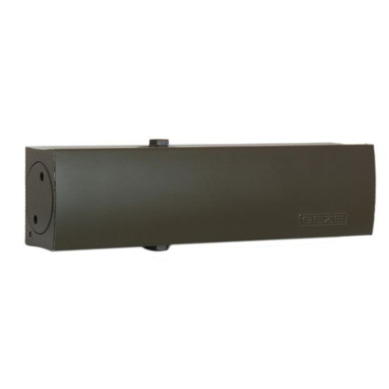 Durų pritraukėjo korpusas TS 2000 NV BC, tamsiai rudos spalvos