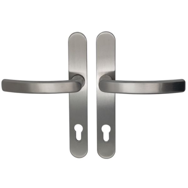 KRONOS 2000 apsauginės plokštelės rinkinys rankena/ rankena, 8/92 mm, nerūdijantis plienas