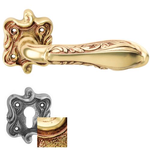 LIBERTY handle/rose 091 set.PZ, french gold