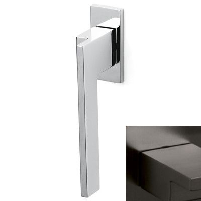 Window handle LIVING K222B, anthracite tone PVD satin (US)