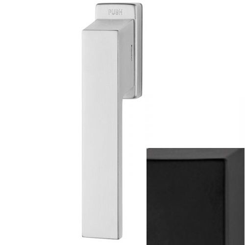 LOFT ZINCRAL lango rankena su SMARTBLOCK funkcija, žalvaris, matinis juodas