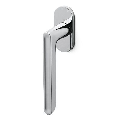 Window handle LUCY K231B, chrome-plated polished (CR)