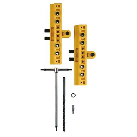 Vyrio gręžimo šablonas EXACTA 3D 20 mm, užapvalintoms durims, be gręžimo