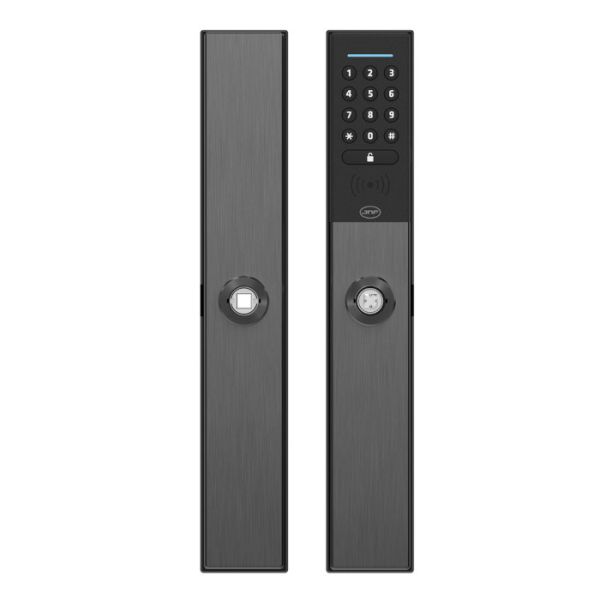 VOYAGER MAXIM NUMERIC smart access control backplates BAC without handles, 3xAAA, black PVD (TB)