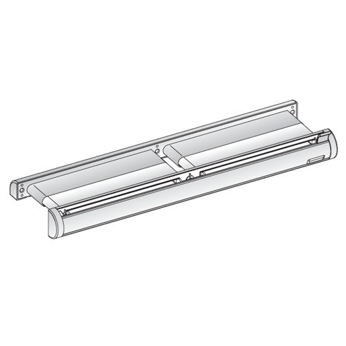 AEROMAT MIDI set with air duct, white