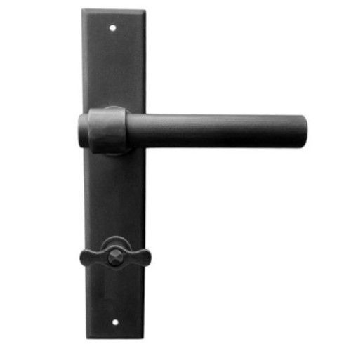 1830/M rankenų/rozetės komplektas WC, senovinis juodas STRONG BLACK