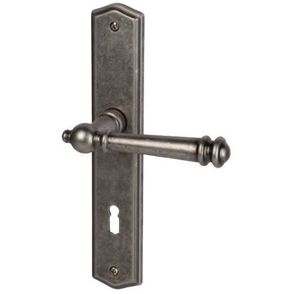 Mount Everest-LS durų rankena su BB/72 plokštele, antikvarinis geležies atspalvis