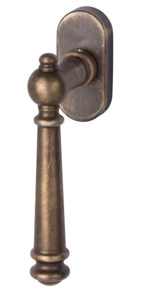 Langų rankena MOUNT EVEREST antikinis bronzinis žalvaris