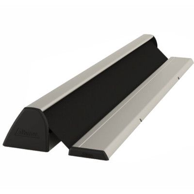 Finger protection NR-32 UniSafe 2050mm, roller fabric black; profiles - stone grey RAL7030