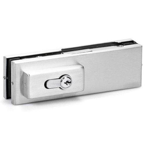 Corner lock for all-glass doors GEZE PL50 PZ