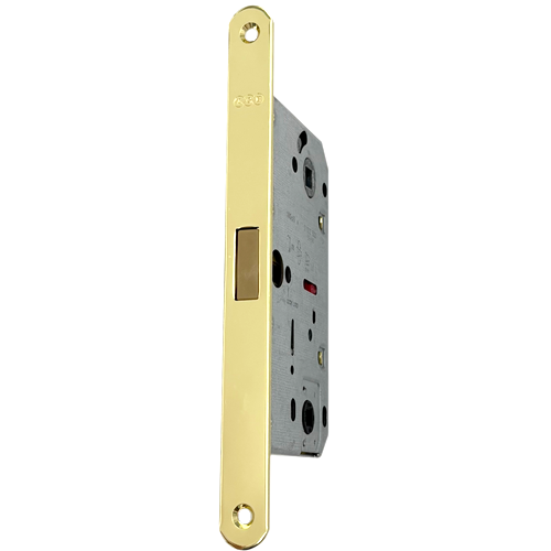 Magnetic lock POLARIS 2XT WC96/50mm, polished brass