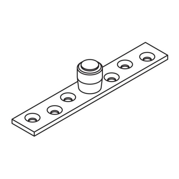 HAWA PORTA 300/600 bottom guide roller 20 mm, steel zinc-plated