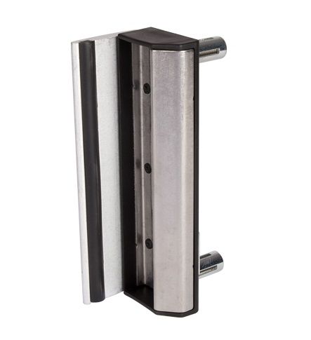 Adjustable keep for industrial gates, anthracite RAL 7016