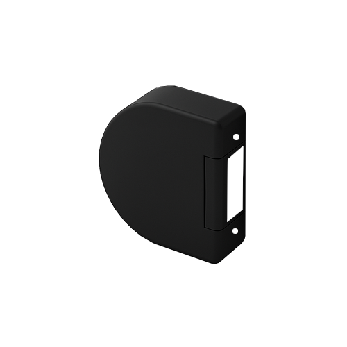 LQ 684W50 Apvalių spynelių plokštelių dangčių rinkinys, juodai anodizuotas (005)