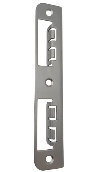 SB&P adjustable strike plate, st. steel AISI304