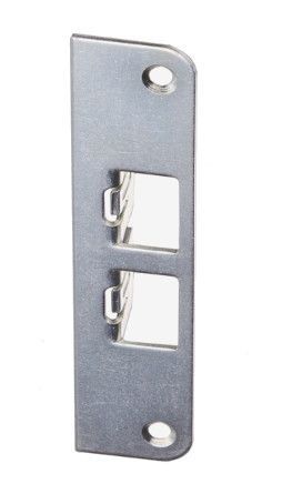 Striker plate ABLOY 0034, for flush doors, zinc plated steel