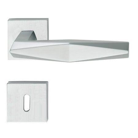 PRISMA handle/rose 019 set.BB, satin chrome