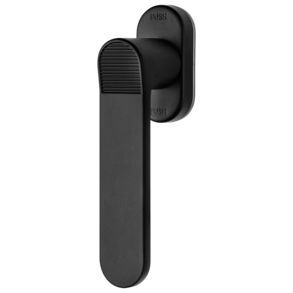 QUID ZINCRAL 390 SK window handle with SMARTBLOCK function, matt black RAL 9005