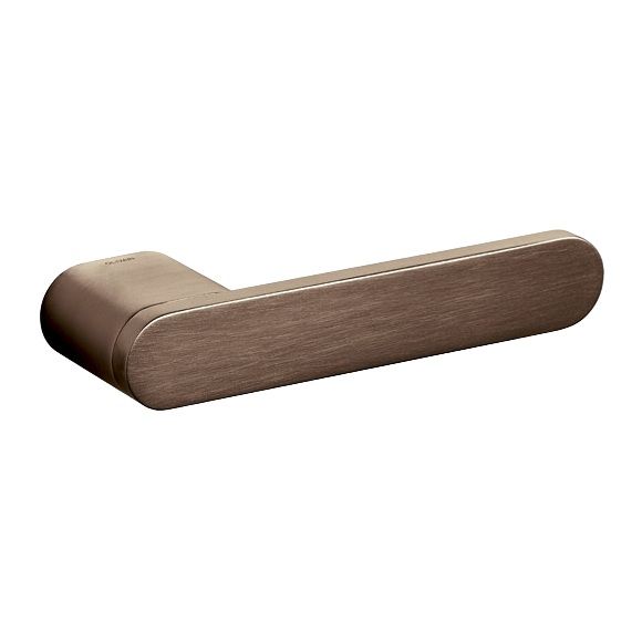 RADIAL handle on an oval base, bronze tone PVD, satin (DS)