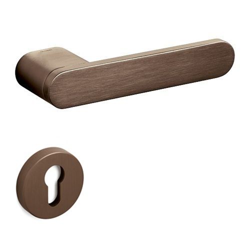 RADIAL handle on an oval base PZ, bronze tone PVD, satin (DS)