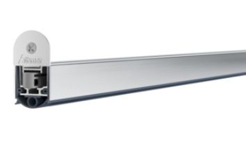 Automatic seal for exterior doors Rainstop L-24/20 WS 1200mm, single-sided