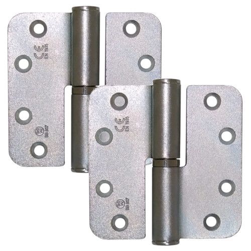 Guolinis vyris, 89x89 mm, šlifuoto cinkuoto plieno F1, dešinė (PORA)