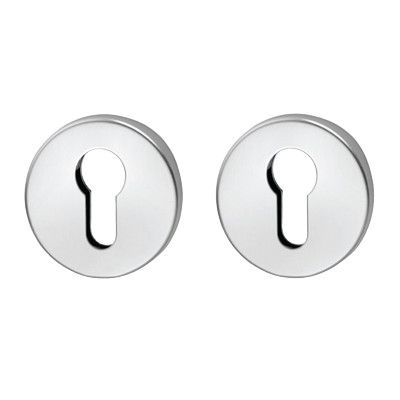 Pair of roses 1056 PZ Ø55 mm, stainless steel