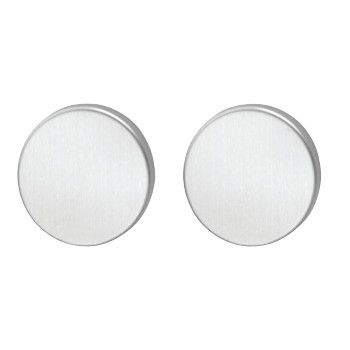 Pair of roses 1058 without key hole, stainless steel