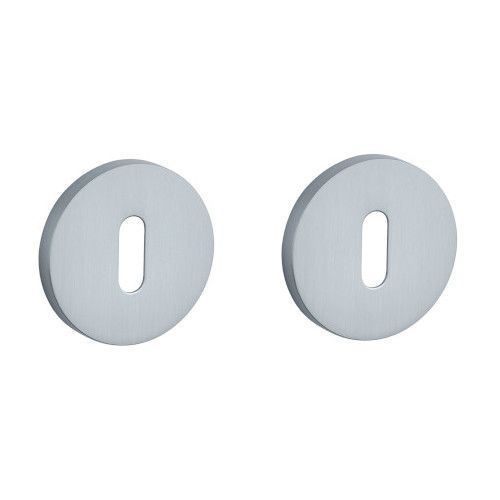 APRILE R BB apvalios rozetės, Ø 53mm, 7 mm, chromuota matinė