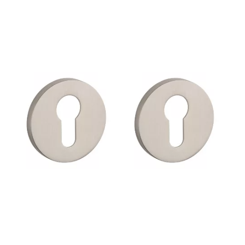 PZ around roses Ø 52mm, thickness 7mm, nickel-plated