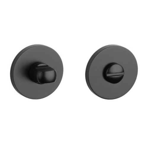 APRILE R WC turn 4x4/6/8mm, with round roses, Ø 53mm, 7mm, black