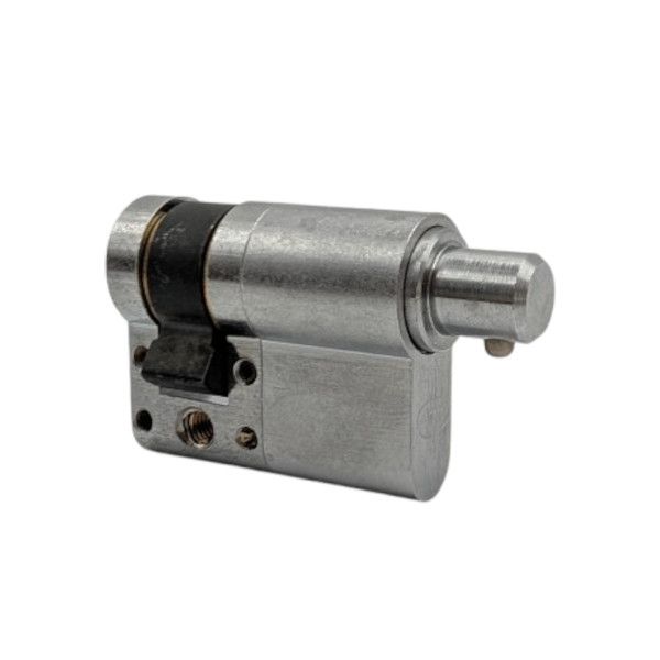 S11 modulinis puscilindris su suktuko jungtimi, P30-10mm, satino nikelis