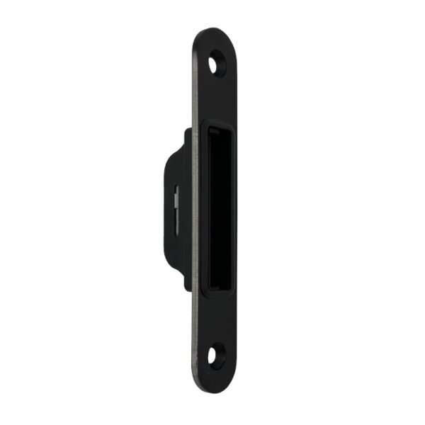 Strike plate for magnetic lock 116-120-20 BAC, black lacquered