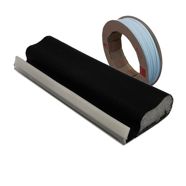 Weather seal Schlegel QL-3053, 7.5x12, black RAL9005 - ROLL (200 m)