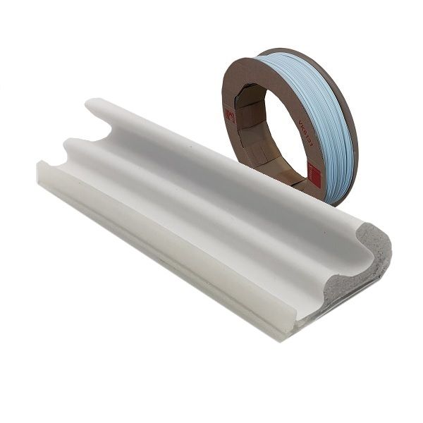 Weather seal Schlegel QL-3073, 10.5x13, white RAL9003 (roll 200 m)